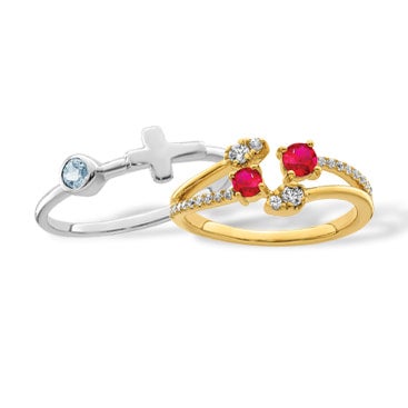 Gemstone Rings | FOREVER JEWELRY
